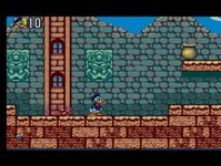 une photo d'Ã©cran de Deep Duck Trouble sur Sega Master System